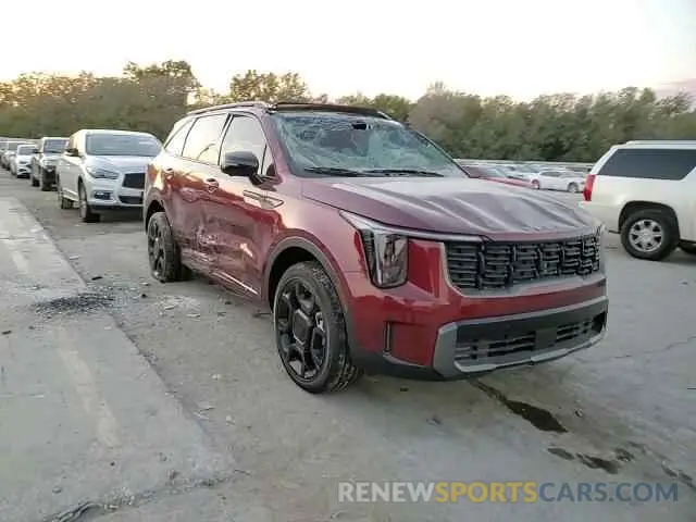 11 fotografías del automóvil dañado 5XYRKDJF3SG316968 KIA SORENTO 2025