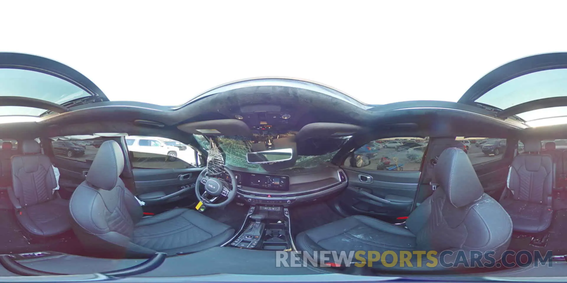 13 fotografías del automóvil dañado 5XYRKDJF3SG316968 KIA SORENTO 2025