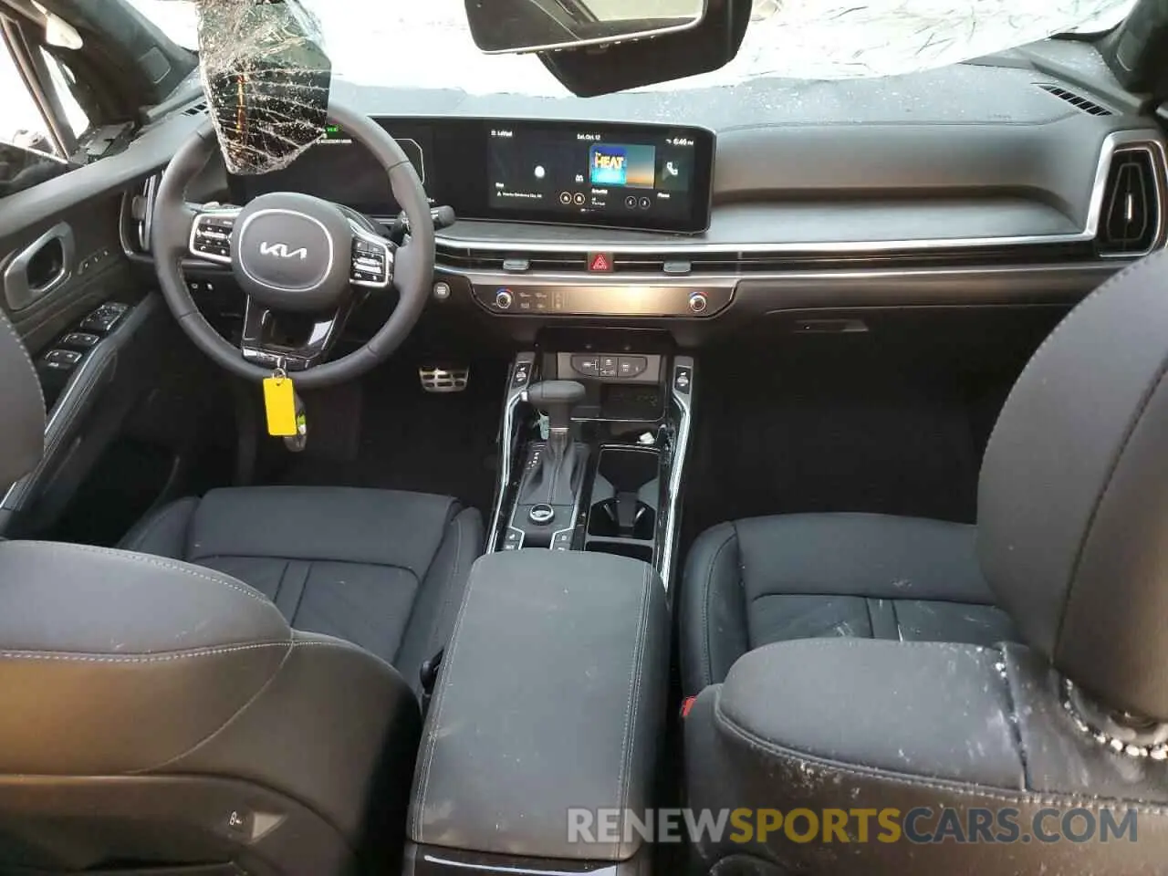 8 fotografías del automóvil dañado 5XYRKDJF3SG316968 KIA SORENTO 2025