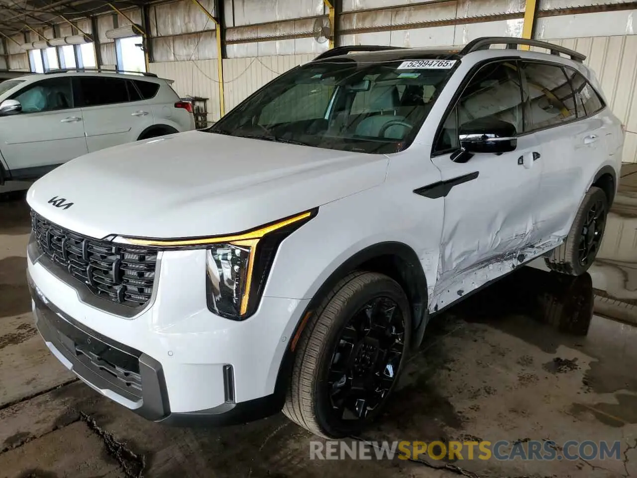 1 fotografías del automóvil dañado 5XYRKDJF7SG337029 KIA SORENTO 2025