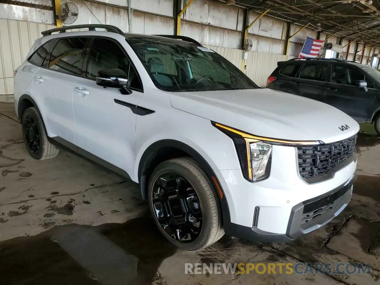 4 fotografías del automóvil dañado 5XYRKDJF7SG337029 KIA SORENTO 2025
