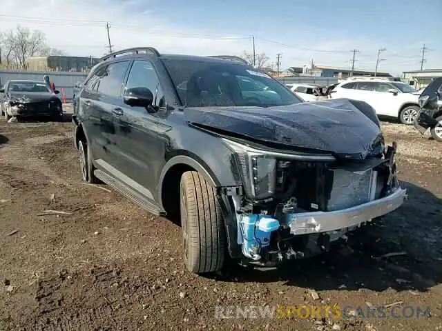 12 fotografías del automóvil dañado 5XYRKDJF9SG339509 KIA SORENTO 2025