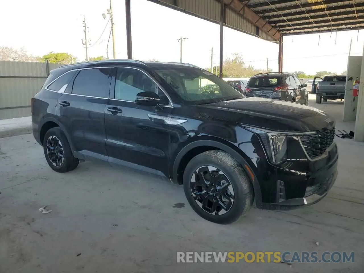 4 fotografías del automóvil dañado 5XYRL4JC0SG323945 KIA SORENTO 2025