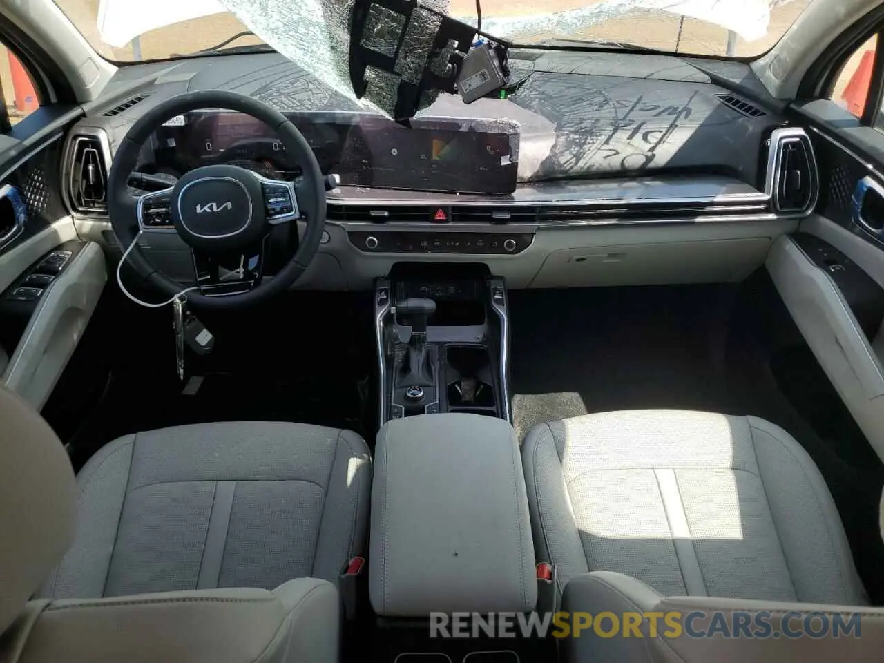 8 fotografías del automóvil dañado 5XYRL4JC2SG335367 KIA SORENTO 2025