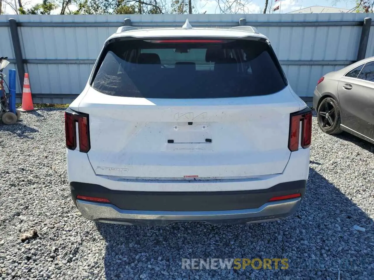 6 fotografías del automóvil dañado 5XYRL4JC2SG340102 KIA SORENTO 2025