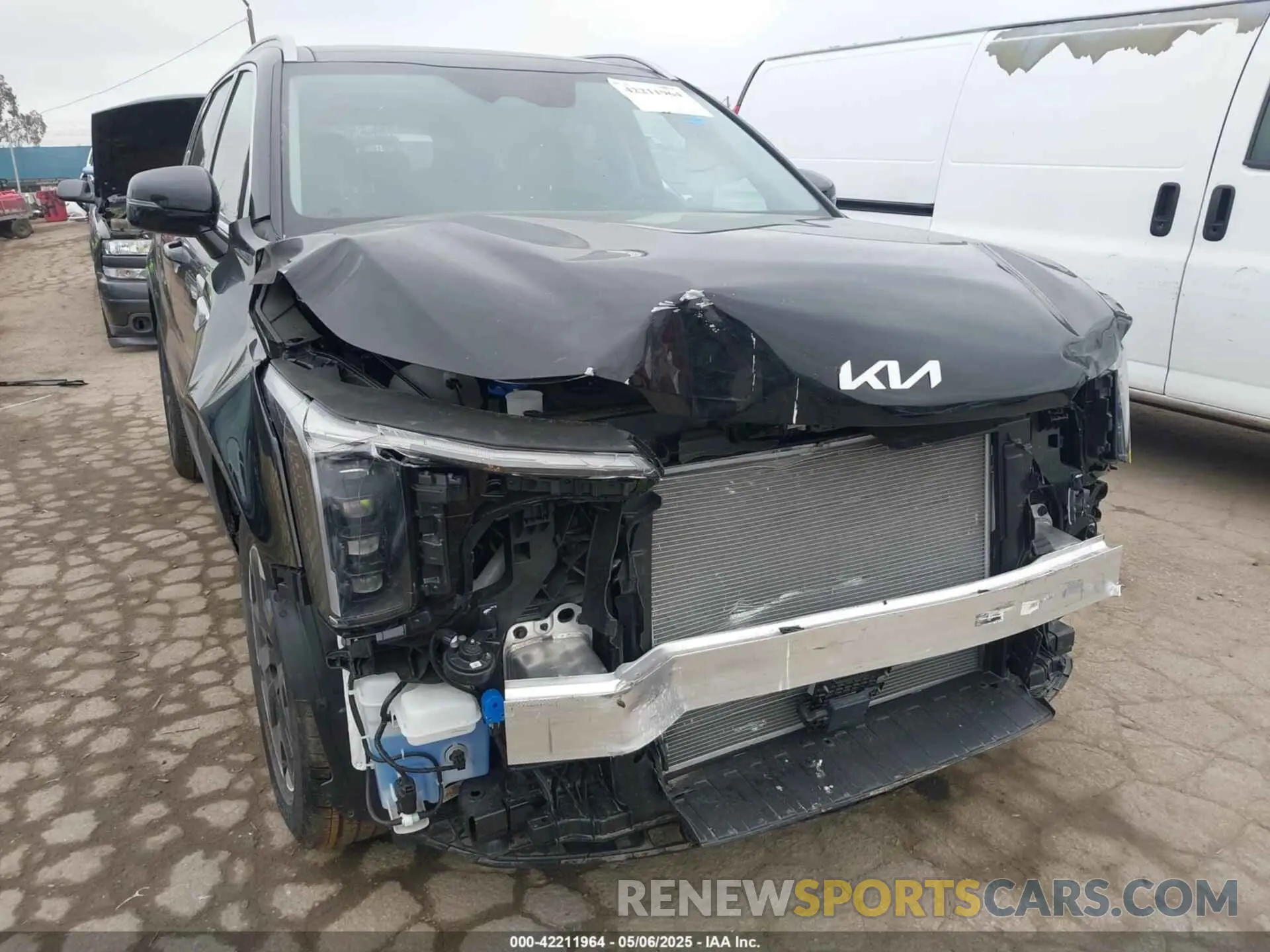 6 fotografías del automóvil dañado 5XYRL4JC9SG342414 KIA SORENTO 2025