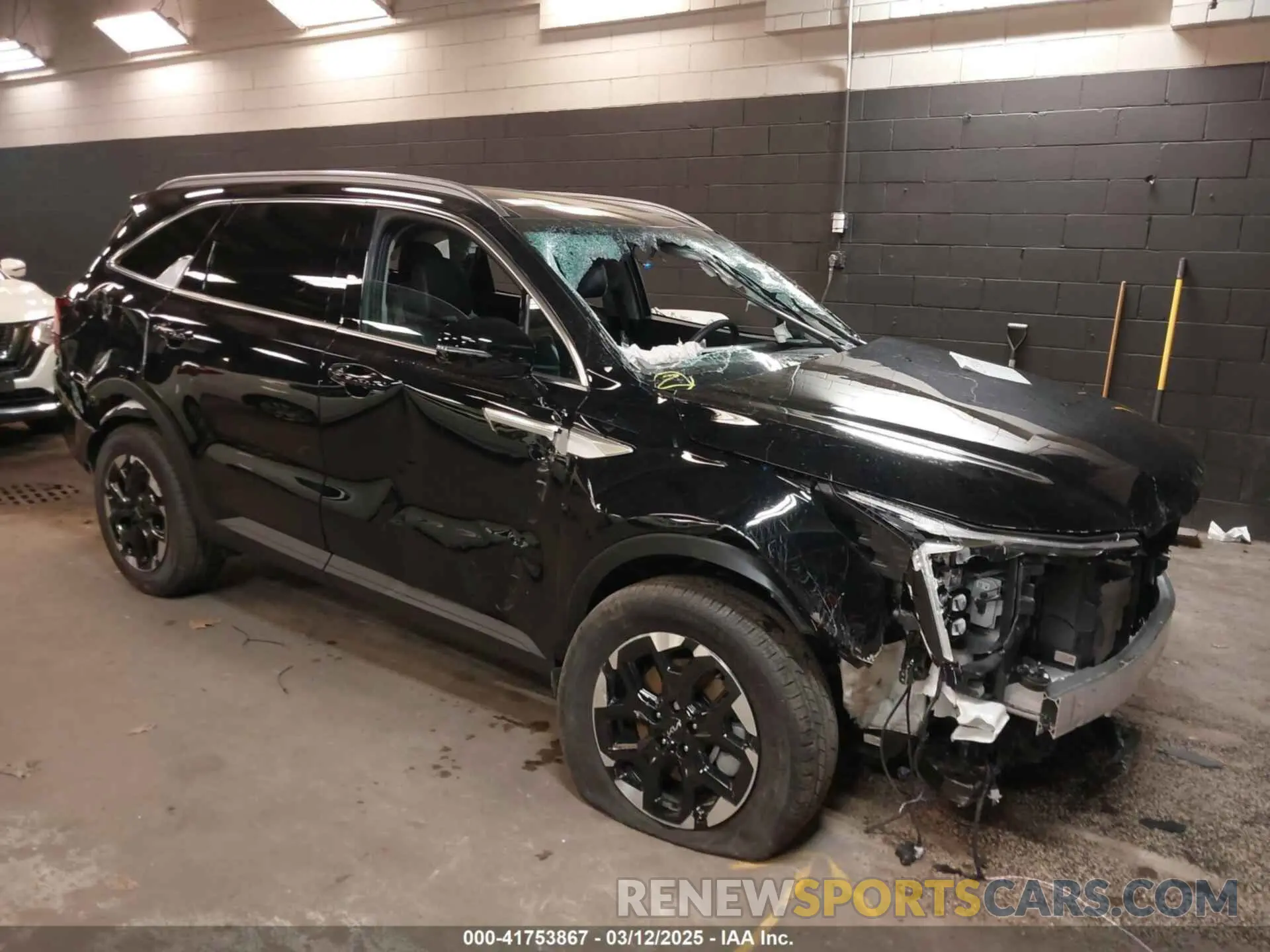 1 fotografías del automóvil dañado 5XYRLDJC0SG333682 KIA SORENTO 2025
