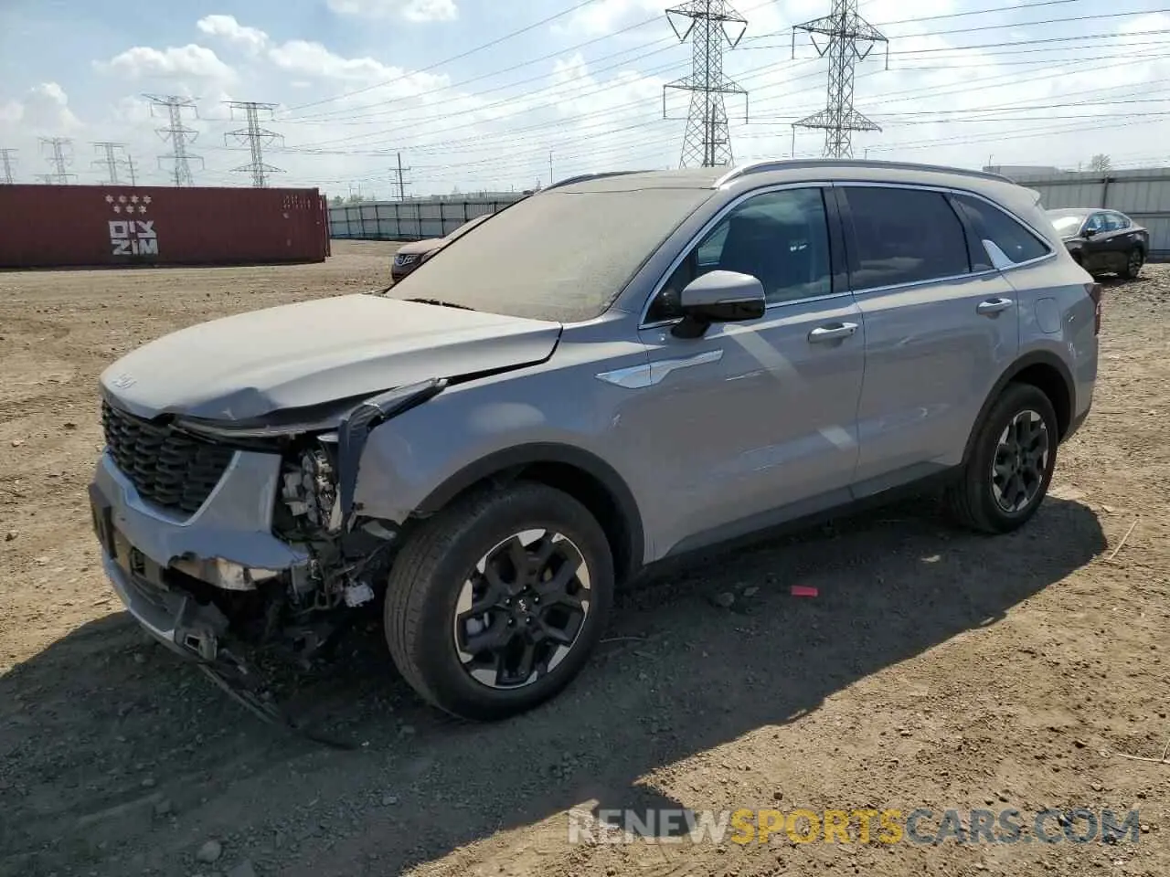 1 fotografías del automóvil dañado 5XYRLDJC1SG317667 KIA SORENTO 2025