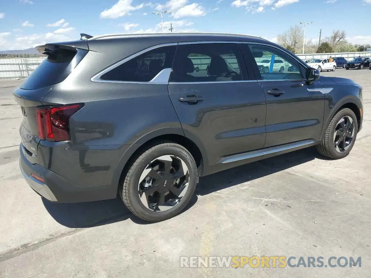 3 fotografías del automóvil dañado KNDRH4JG3S5307462 KIA SORENTO 2025