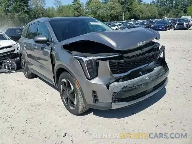 15 fotografías del automóvil dañado KNDRHDJG7S5287975 KIA SORENTO 2025