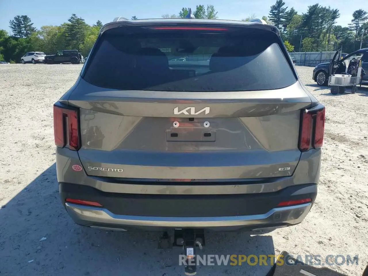 6 fotografías del automóvil dañado KNDRHDJG7S5287975 KIA SORENTO 2025