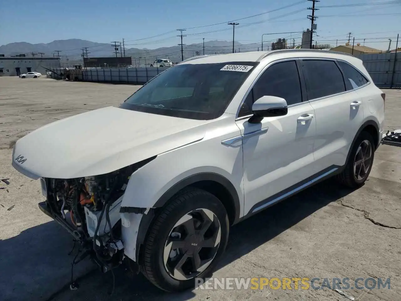 1 fotografías del automóvil dañado KNDRJDJHXS5315765 KIA SORENTO 2025