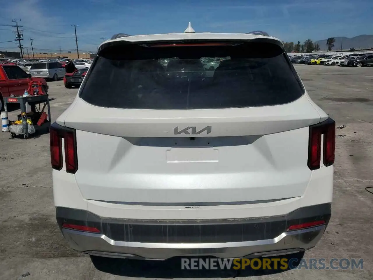 6 fotografías del automóvil dañado KNDRJDJHXS5315765 KIA SORENTO 2025