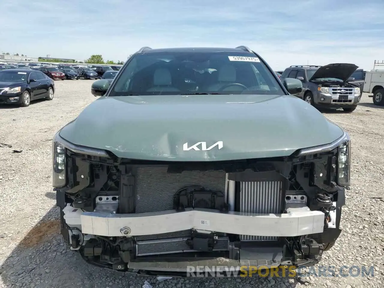 5 fotografías del automóvil dañado KNDRKDJG6S5323043 KIA SORENTO 2025