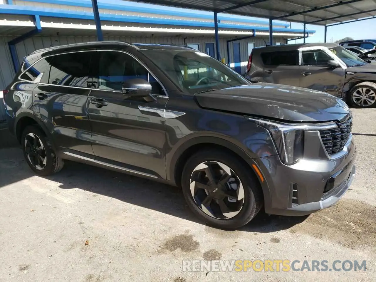 4 fotografías del automóvil dañado KNDRKDJG9S5287090 KIA SORENTO 2025