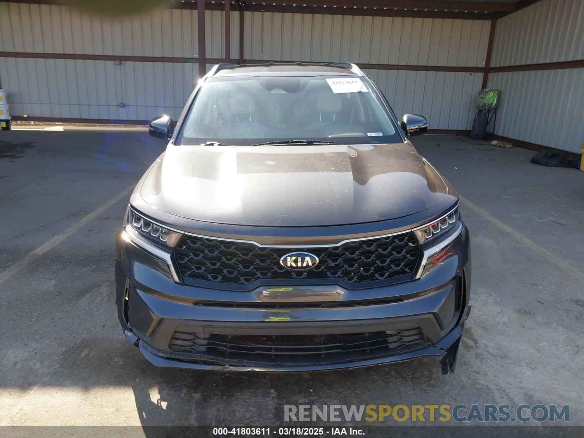11 fotografías del automóvil dañado KNDRG4LG7M5038420 KIA SORENTO HYBRID 2021