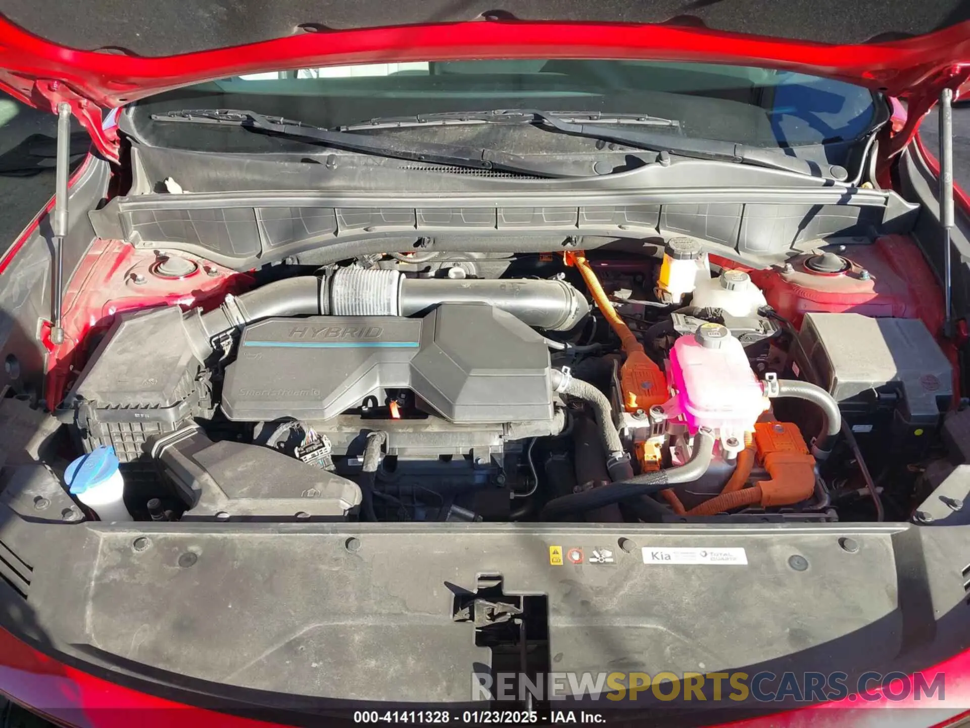 10 fotografías del automóvil dañado KNDRG4LG2N5092824 KIA SORENTO HYBRID 2022