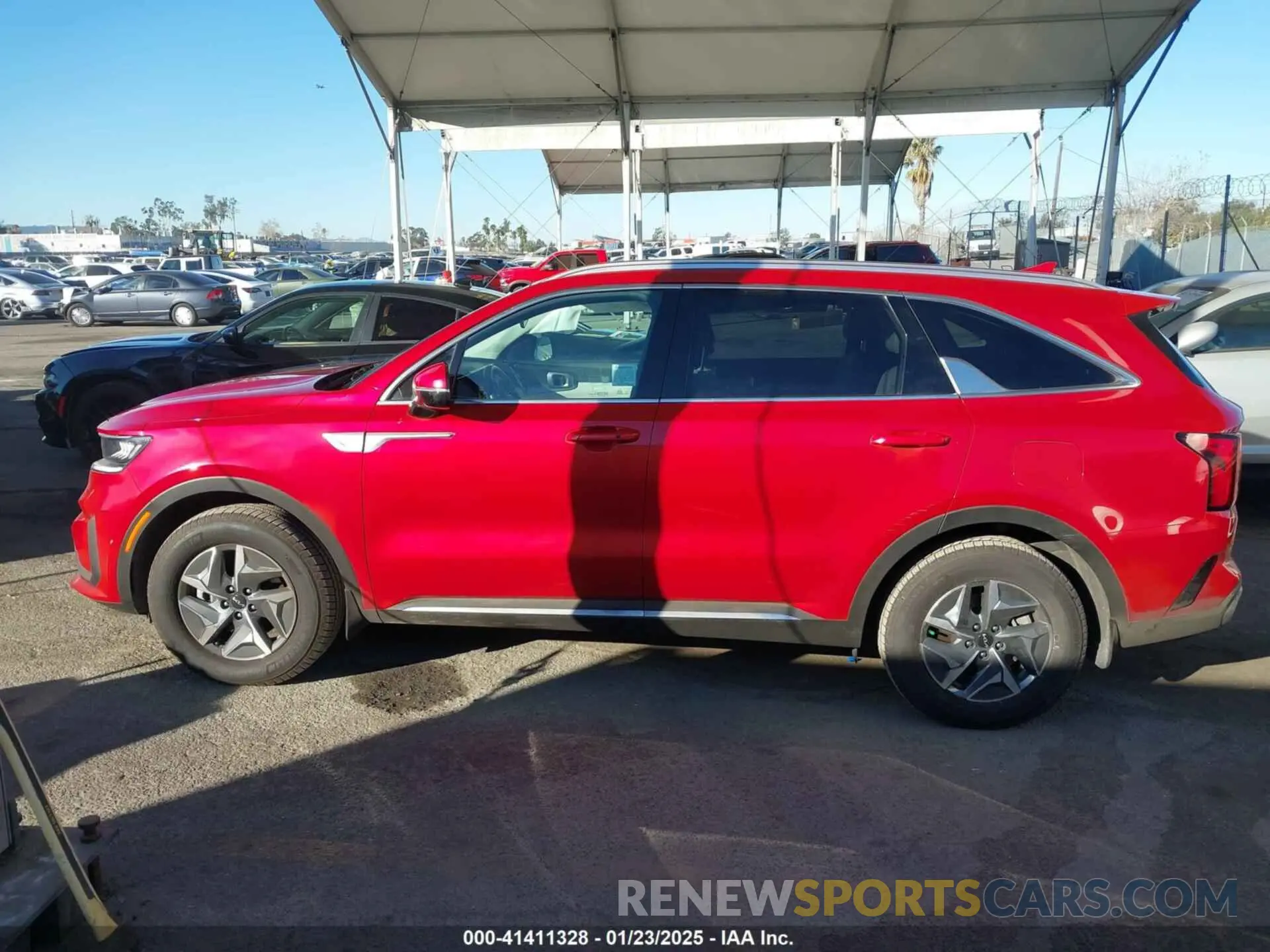 14 fotografías del automóvil dañado KNDRG4LG2N5092824 KIA SORENTO HYBRID 2022
