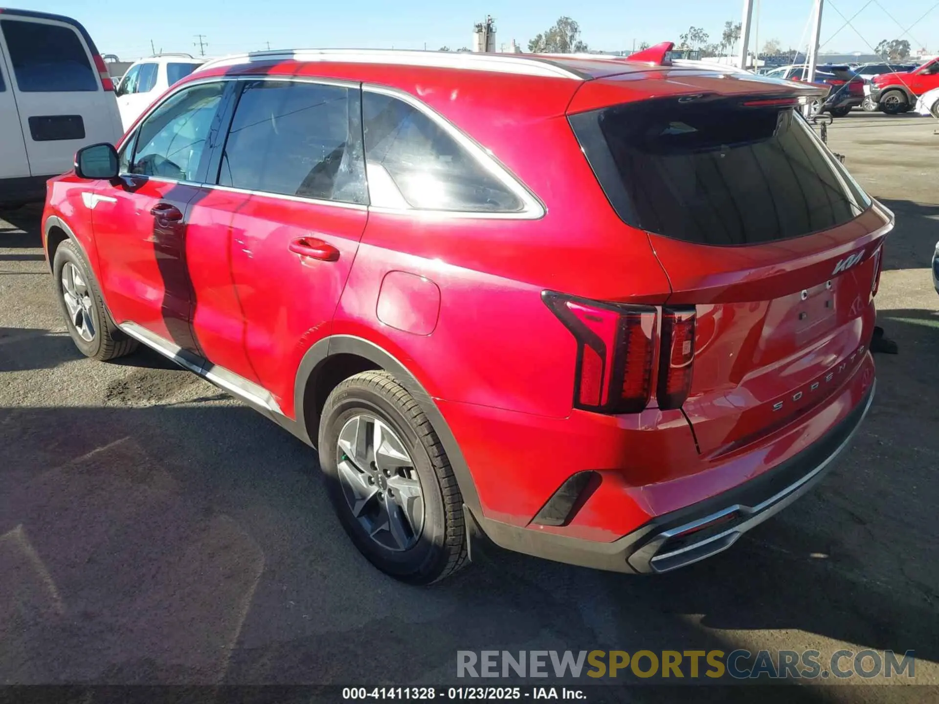 3 fotografías del automóvil dañado KNDRG4LG2N5092824 KIA SORENTO HYBRID 2022