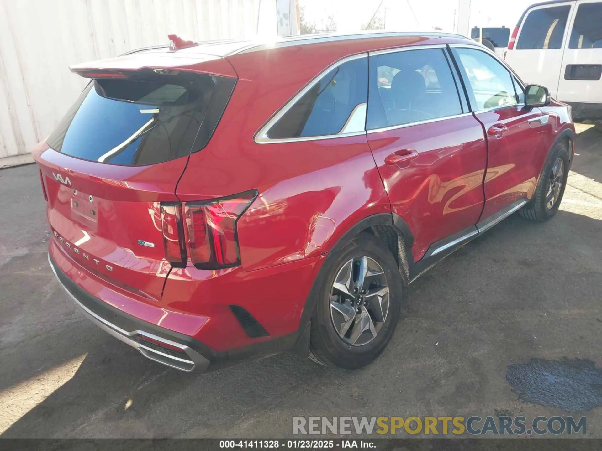 4 fotografías del automóvil dañado KNDRG4LG2N5092824 KIA SORENTO HYBRID 2022