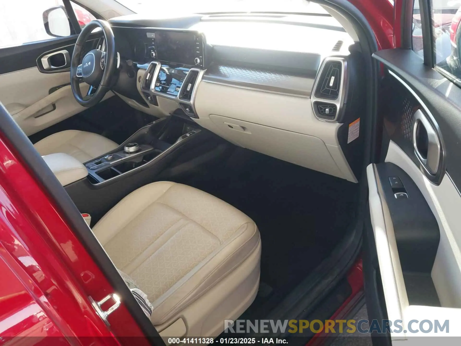 5 fotografías del automóvil dañado KNDRG4LG2N5092824 KIA SORENTO HYBRID 2022
