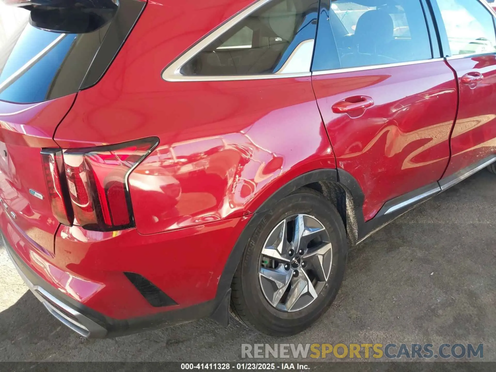 6 fotografías del automóvil dañado KNDRG4LG2N5092824 KIA SORENTO HYBRID 2022