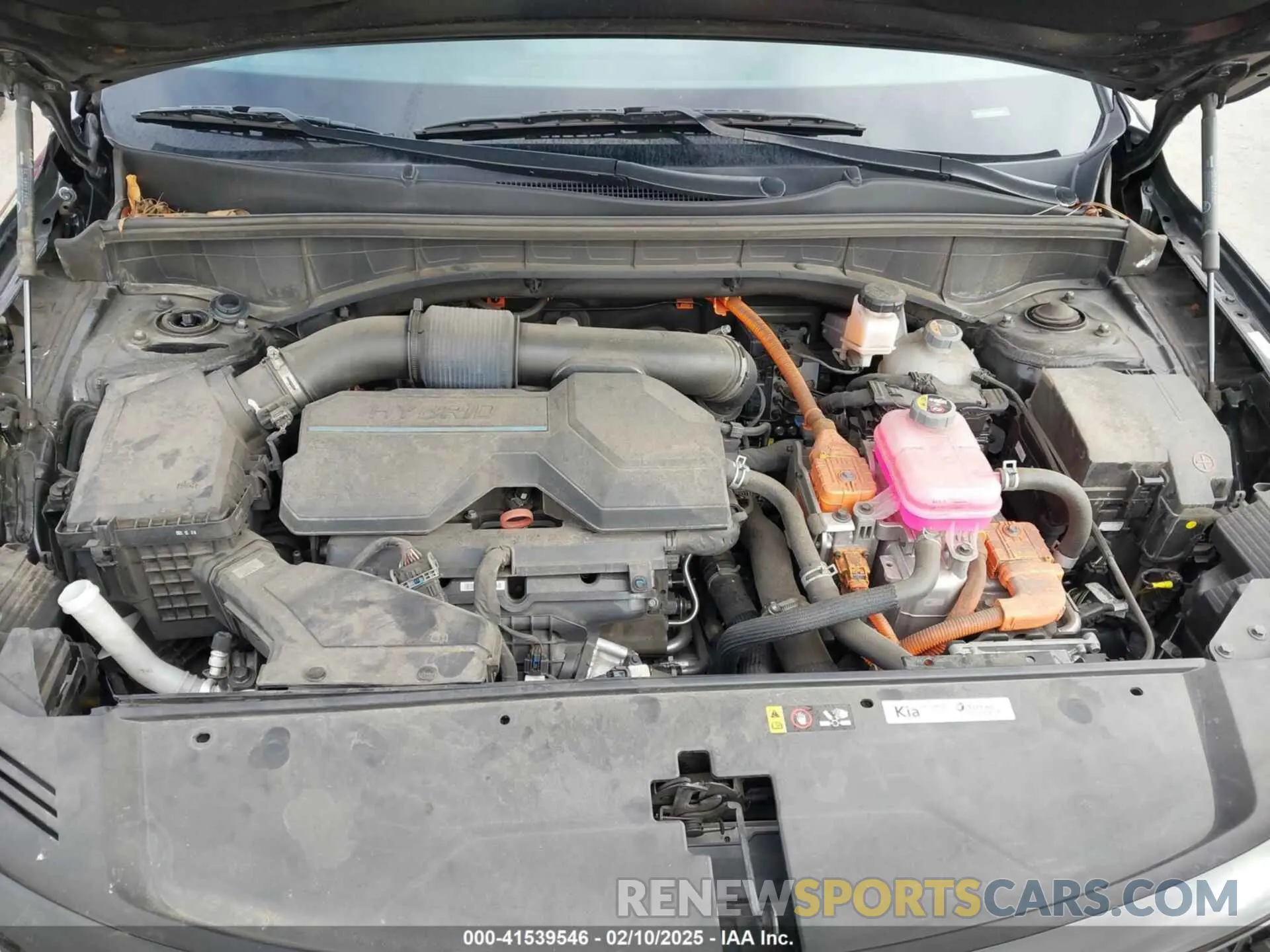 10 fotografías del automóvil dañado KNDRG4LG5N5086094 KIA SORENTO HYBRID 2022