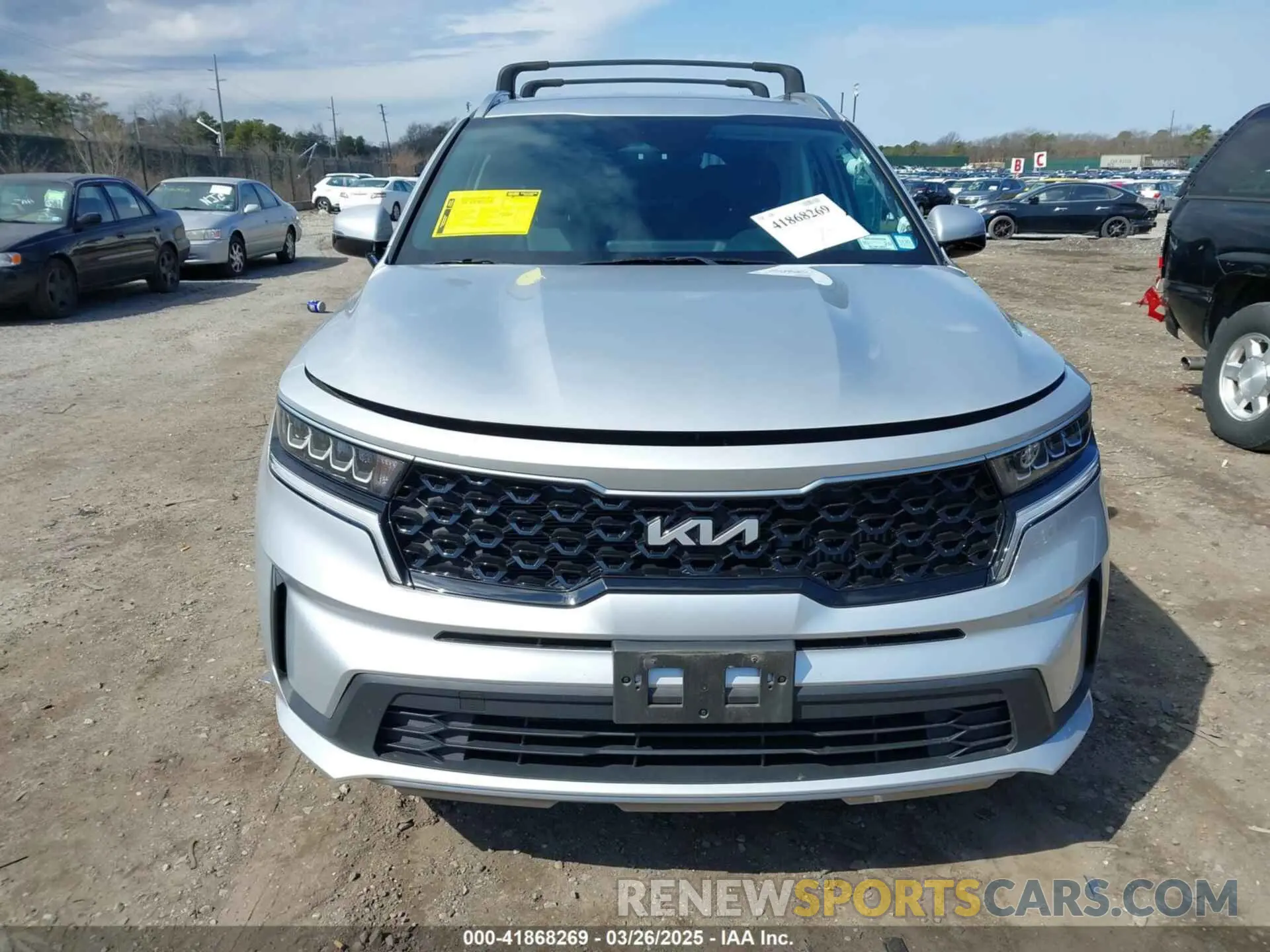 12 fotografías del automóvil dañado KNDRGDLG8N5117449 KIA SORENTO HYBRID 2022