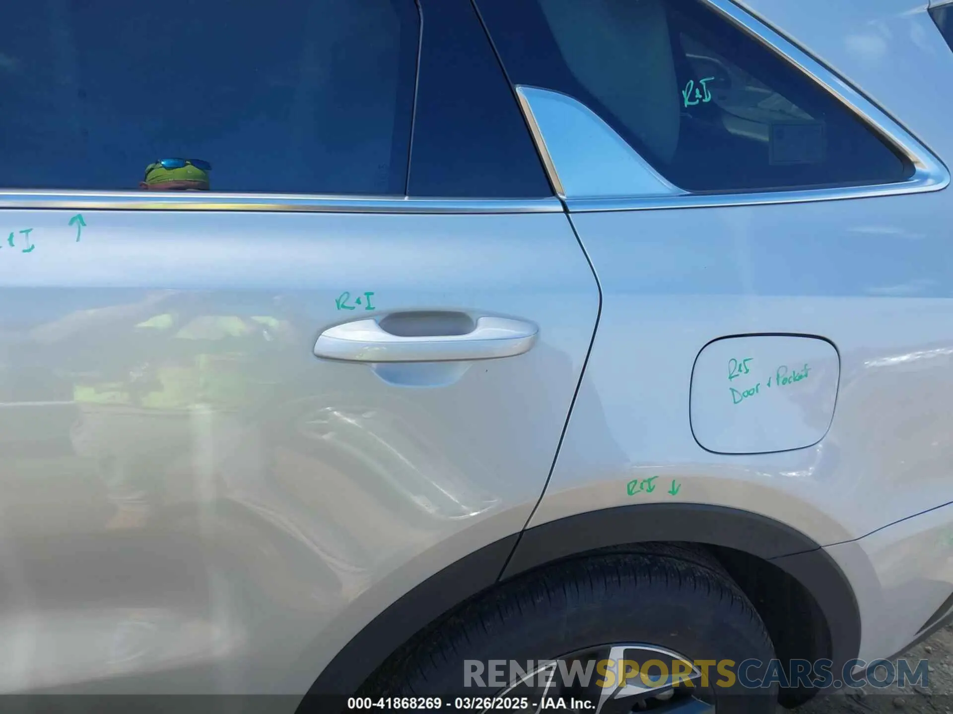 20 fotografías del automóvil dañado KNDRGDLG8N5117449 KIA SORENTO HYBRID 2022