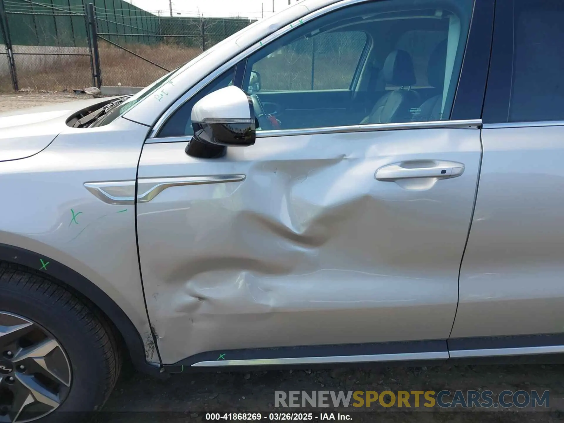 6 fotografías del automóvil dañado KNDRGDLG8N5117449 KIA SORENTO HYBRID 2022
