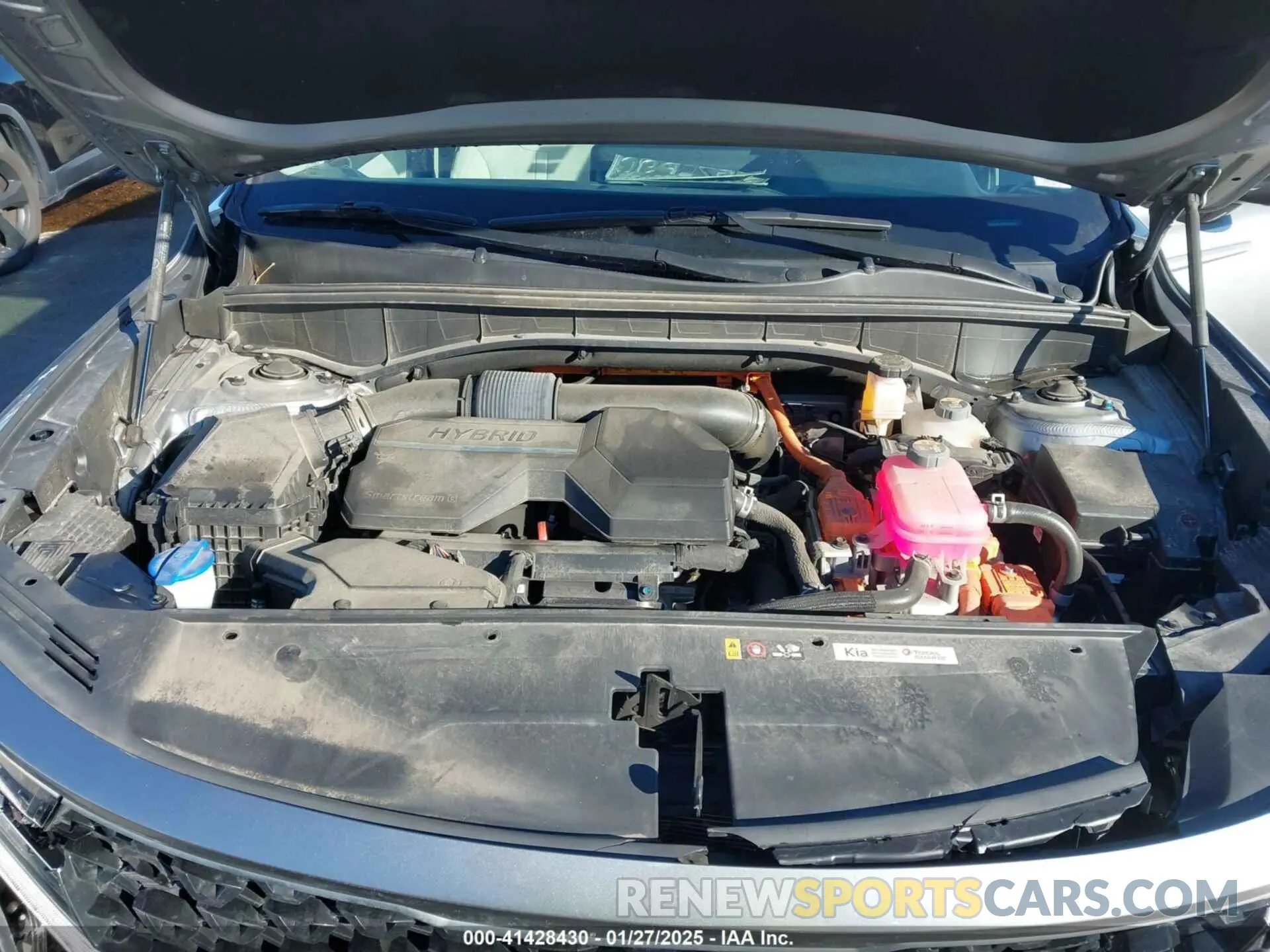10 fotografías del automóvil dañado KNDRH4LG6N5076820 KIA SORENTO HYBRID 2022