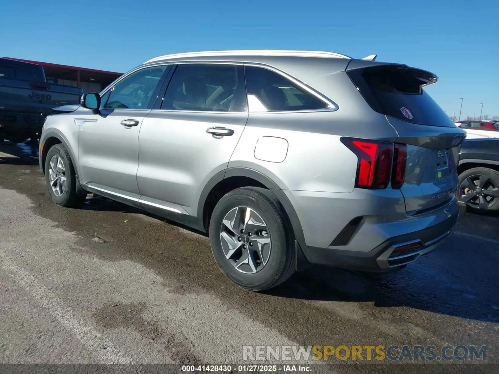 3 fotografías del automóvil dañado KNDRH4LG6N5076820 KIA SORENTO HYBRID 2022
