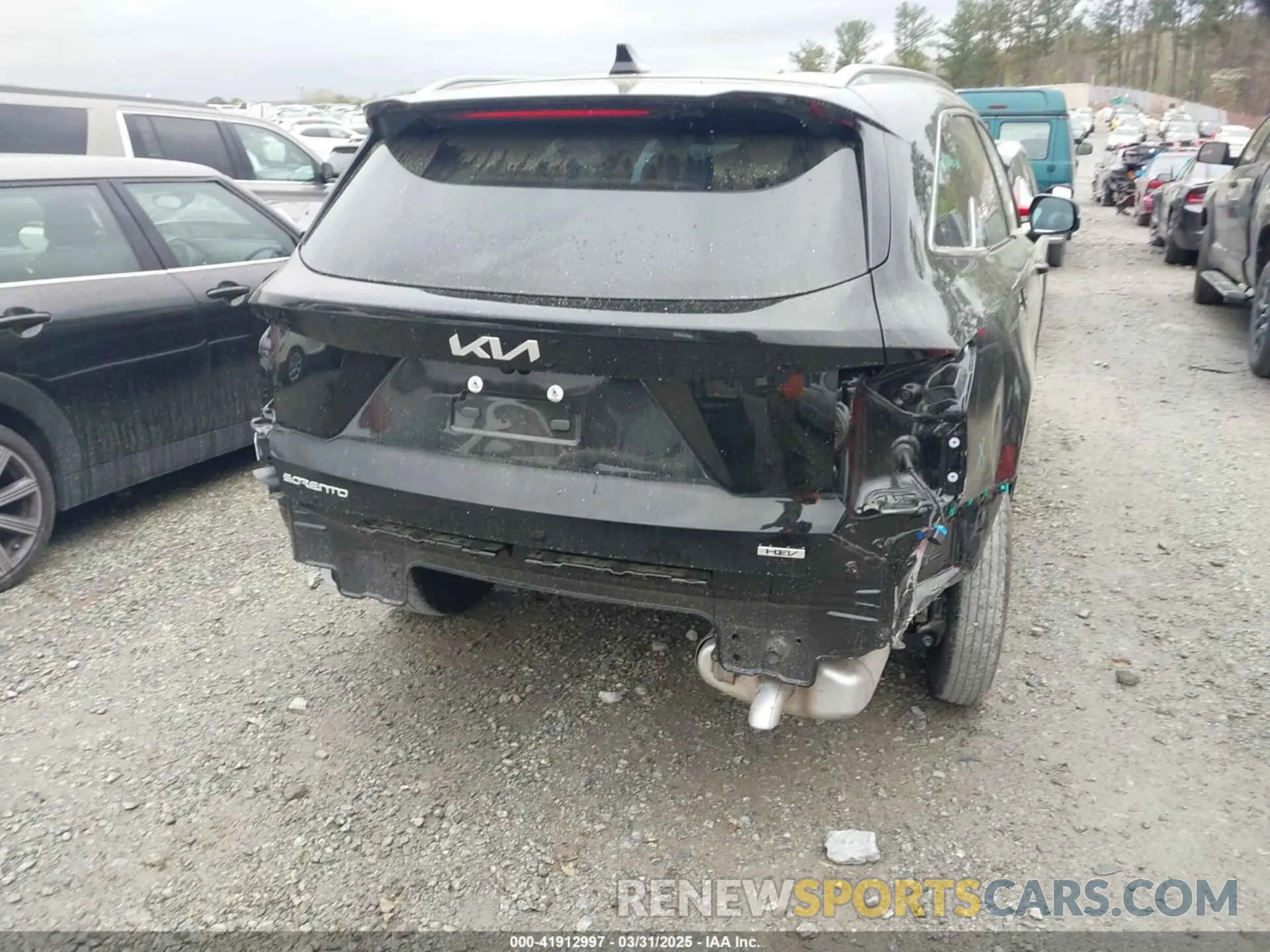 16 fotografías del automóvil dañado KNDRH4LG5P5198328 KIA SORENTO HYBRID 2023