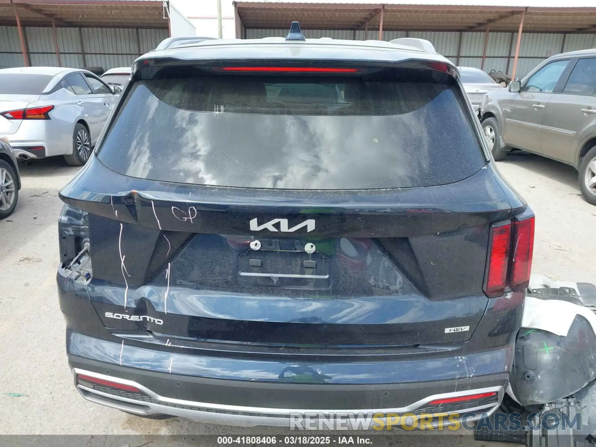 17 fotografías del automóvil dañado KNDRH4LG6P5197995 KIA SORENTO HYBRID 2023