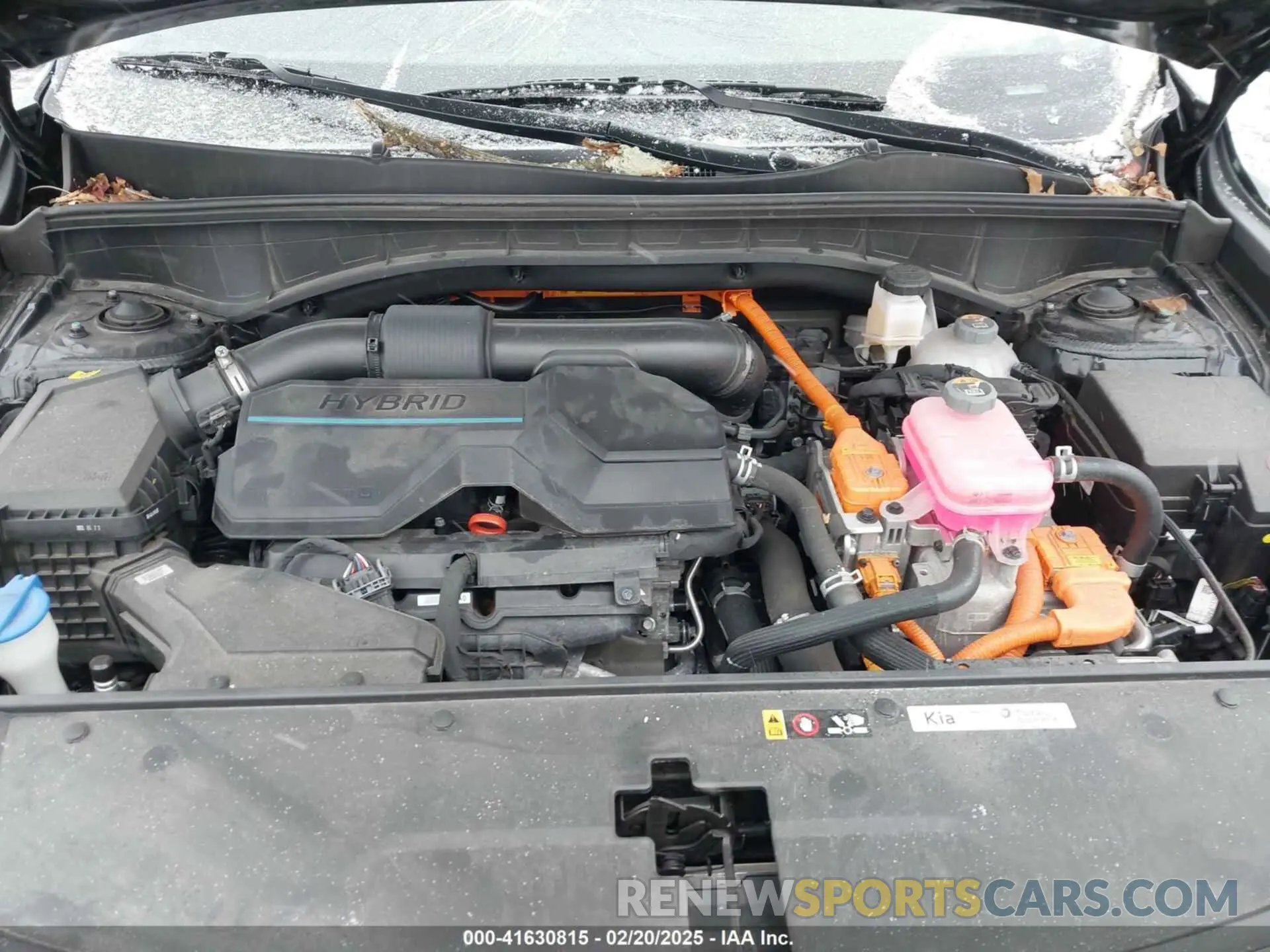 10 fotografías del automóvil dañado KNDRHDLG6P5206453 KIA SORENTO HYBRID 2023
