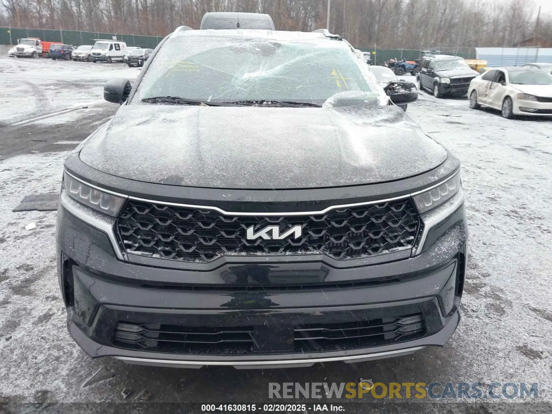 12 fotografías del automóvil dañado KNDRHDLG6P5206453 KIA SORENTO HYBRID 2023
