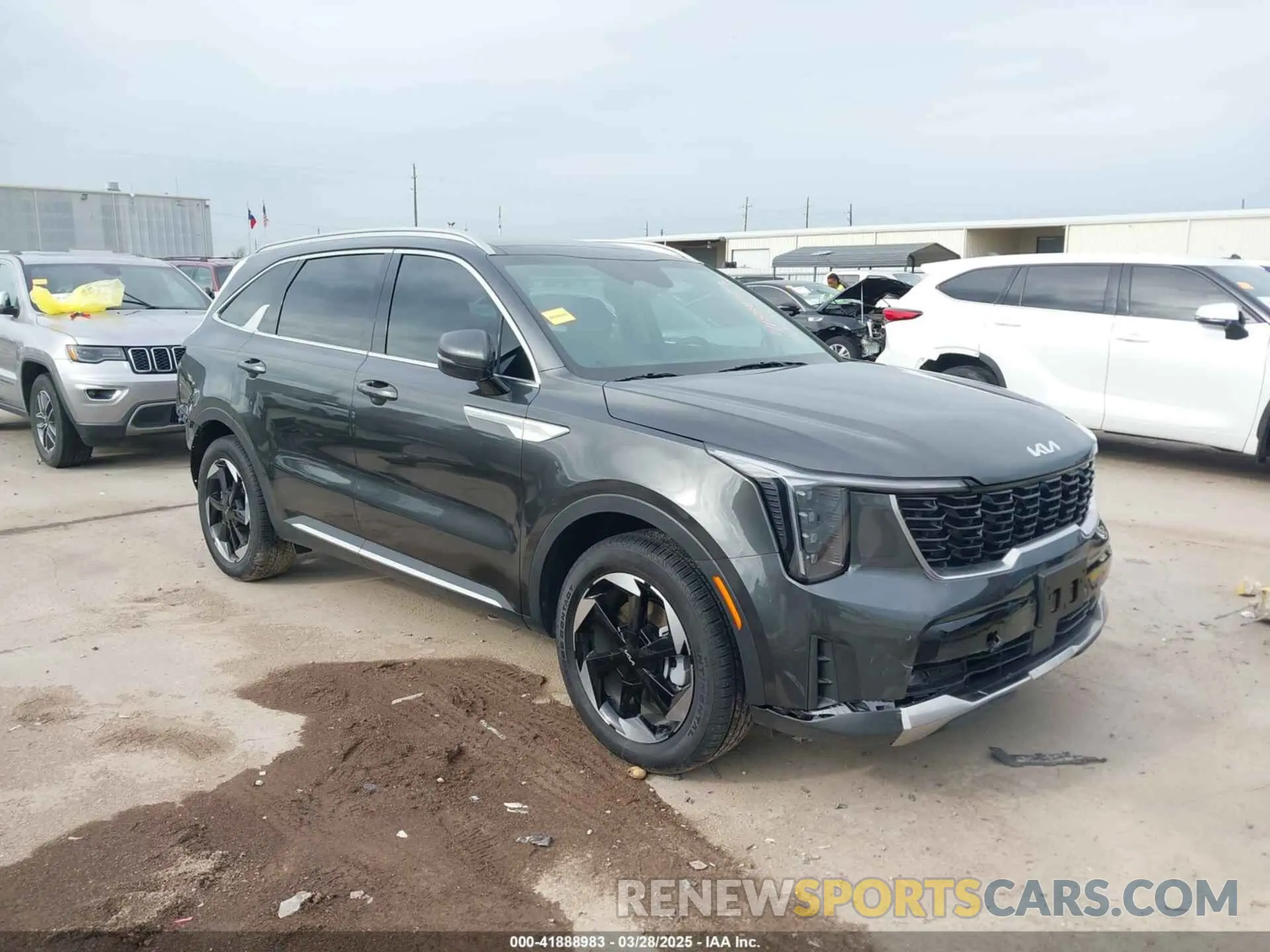 1 fotografías del automóvil dañado KNDRH4JG9S5319311 KIA SORENTO HYBRID 2025