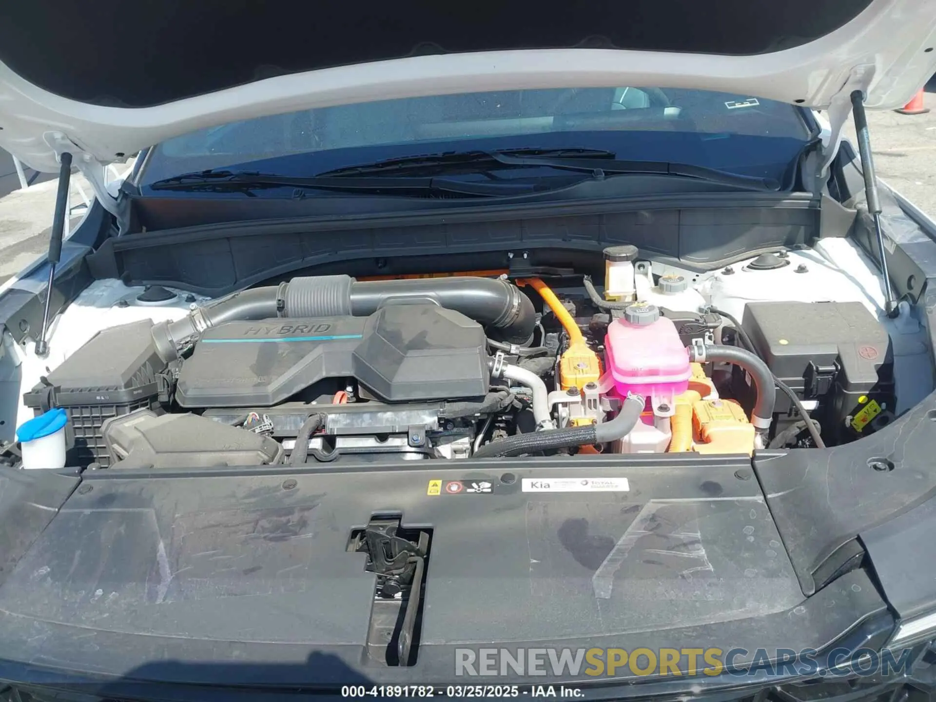 10 fotografías del automóvil dañado KNDRKDJG6S5296538 KIA SORENTO HYBRID 2025