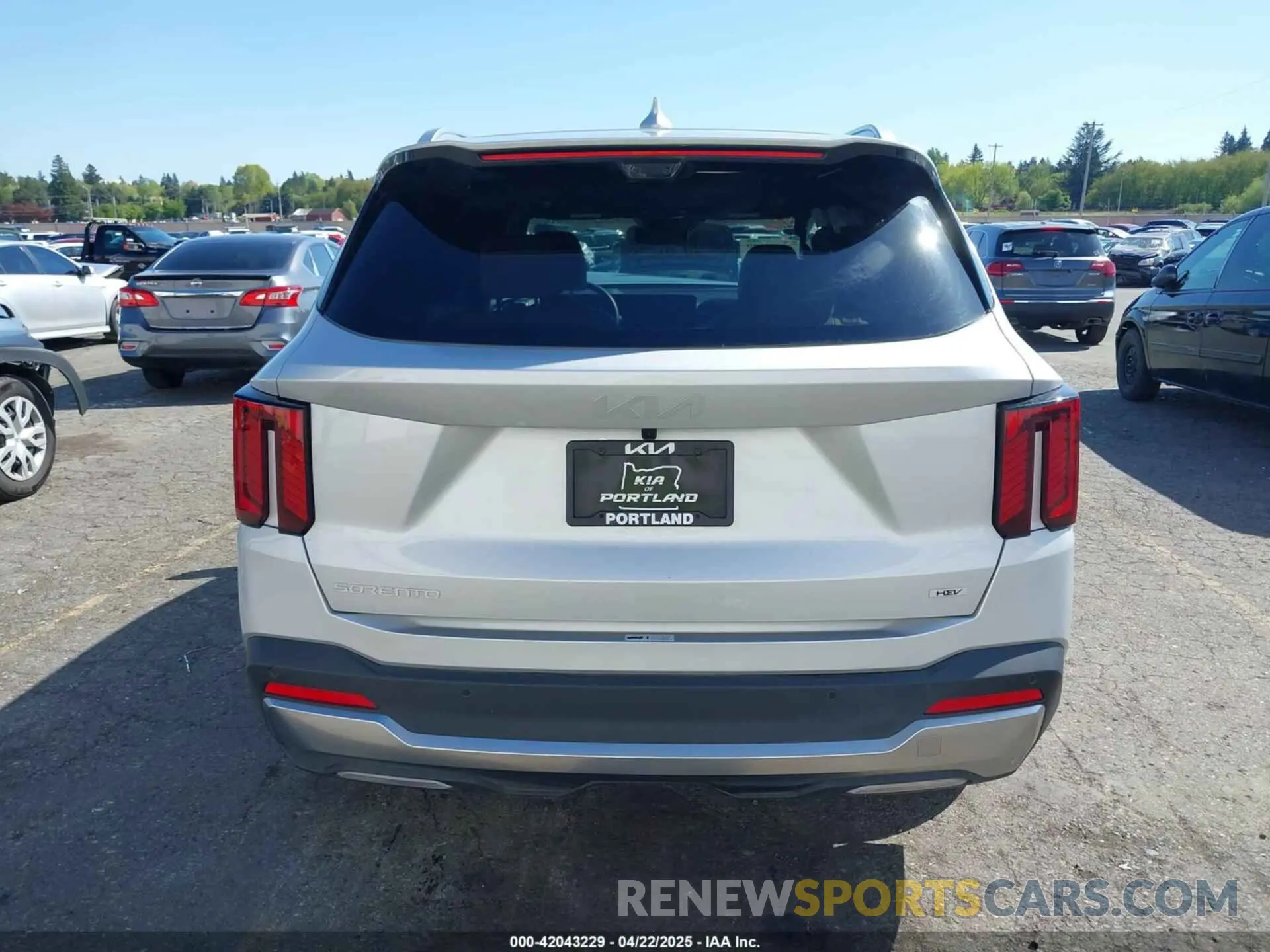 16 fotografías del automóvil dañado KNDRKDJGXS5306648 KIA SORENTO HYBRID 2025