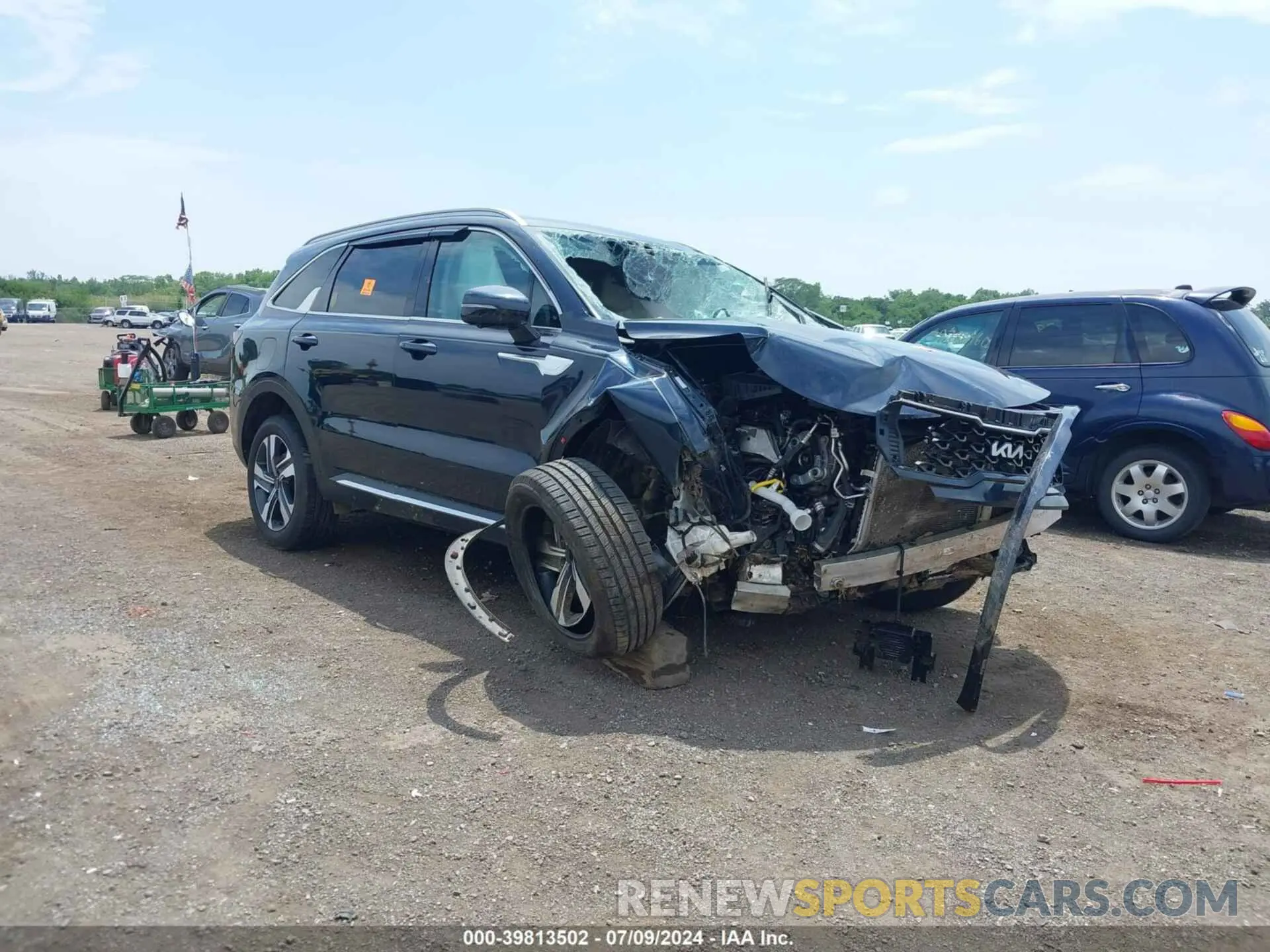 1 fotografías del automóvil dañado KNDRMDLH4N5063407 KIA SORENTO PLUG-IN HYBRID 2022