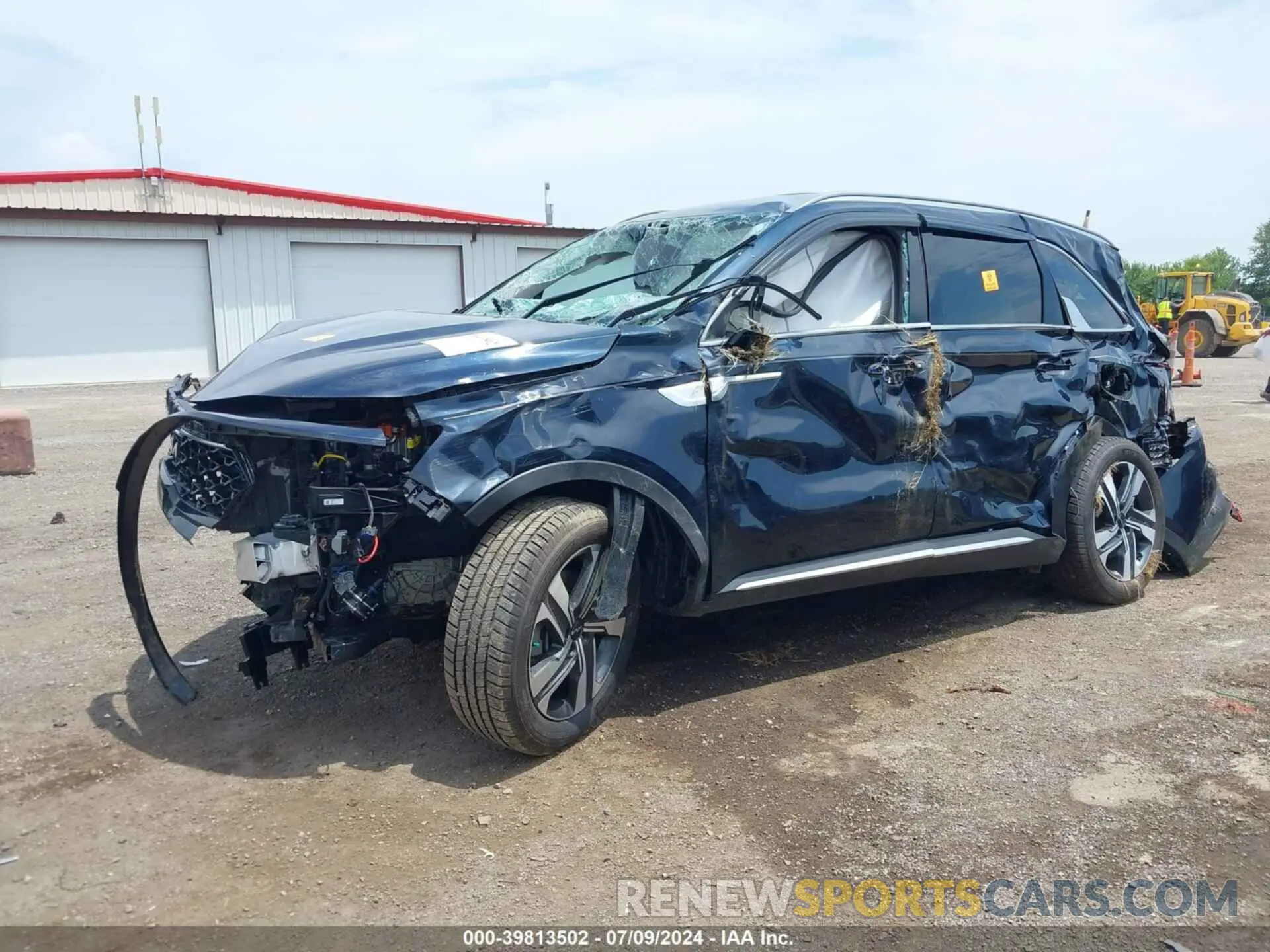 2 fotografías del automóvil dañado KNDRMDLH4N5063407 KIA SORENTO PLUG-IN HYBRID 2022