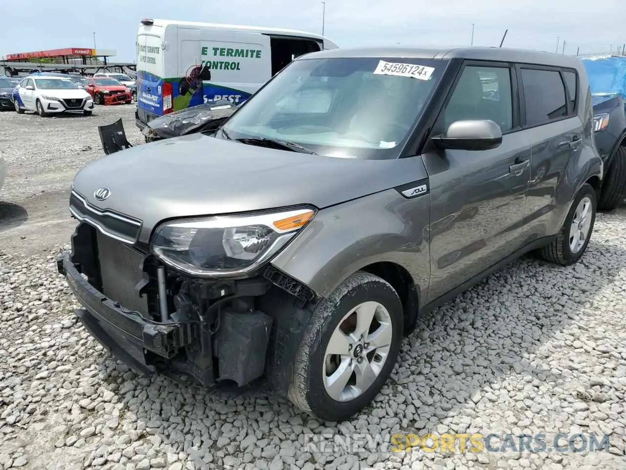 1 fotografías del automóvil dañado KNDJN2A20K7000351 KIA SOUL 2019