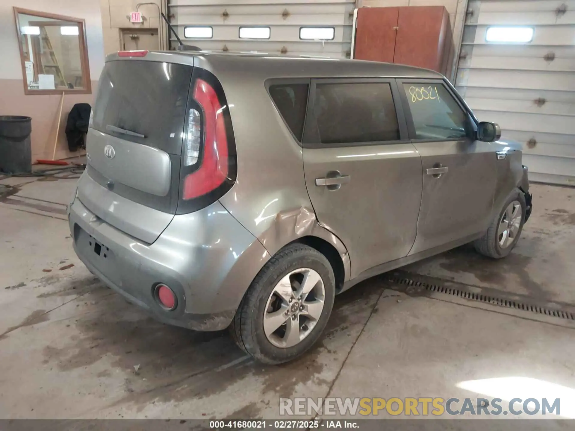 4 fotografías del automóvil dañado KNDJN2A20K7020616 KIA SOUL 2019
