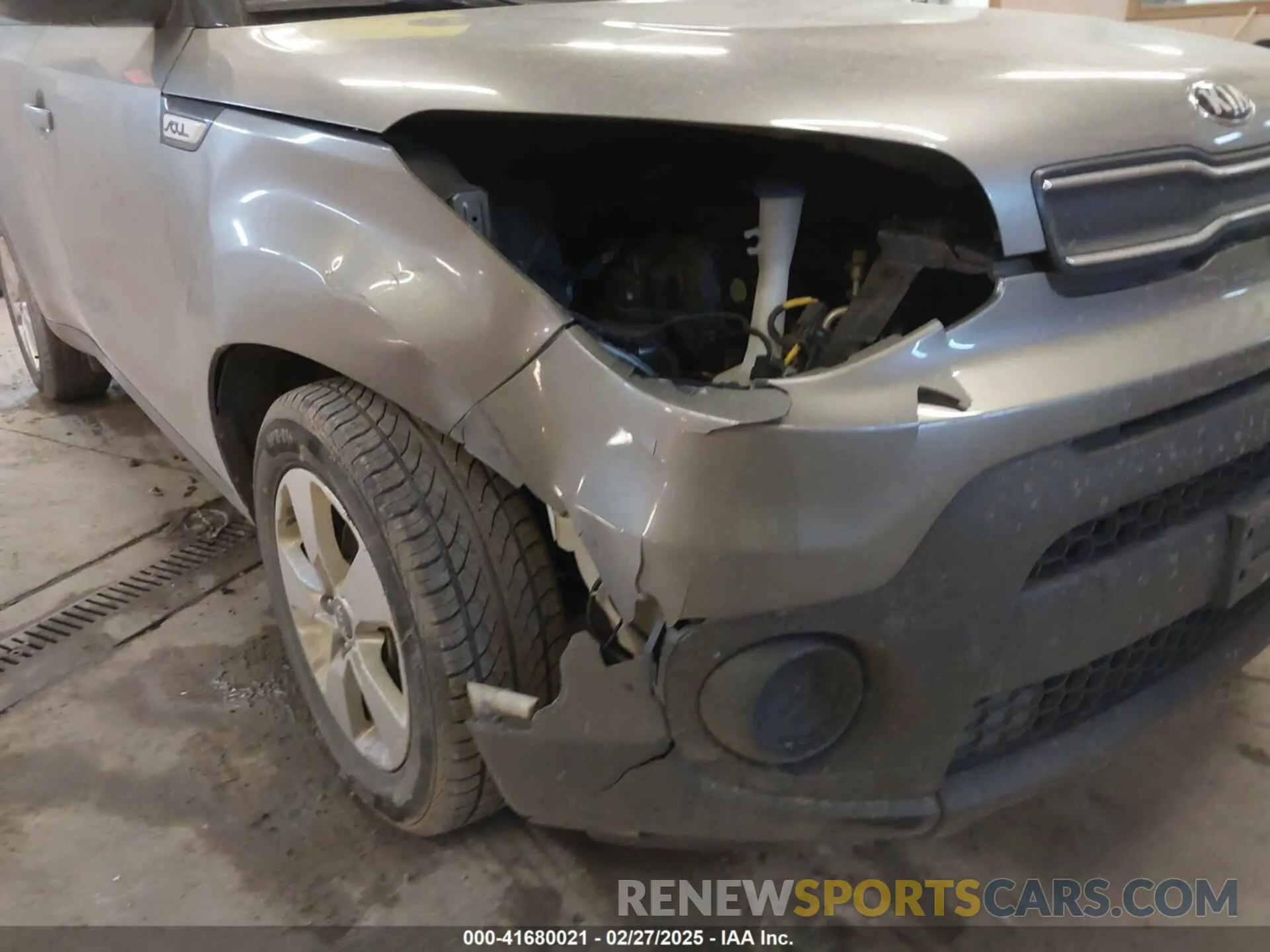 6 fotografías del automóvil dañado KNDJN2A20K7020616 KIA SOUL 2019