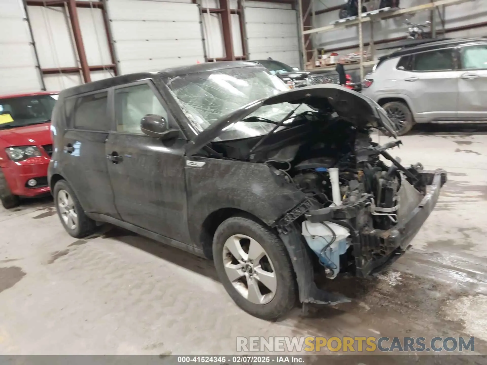 1 fotografías del automóvil dañado KNDJN2A20K7664889 KIA SOUL 2019