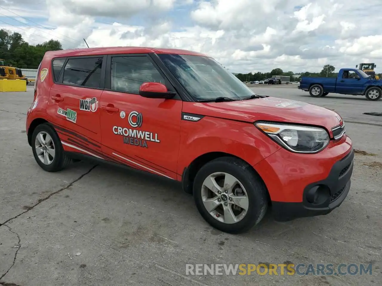 4 fotografías del automóvil dañado KNDJN2A20K7685192 KIA SOUL 2019