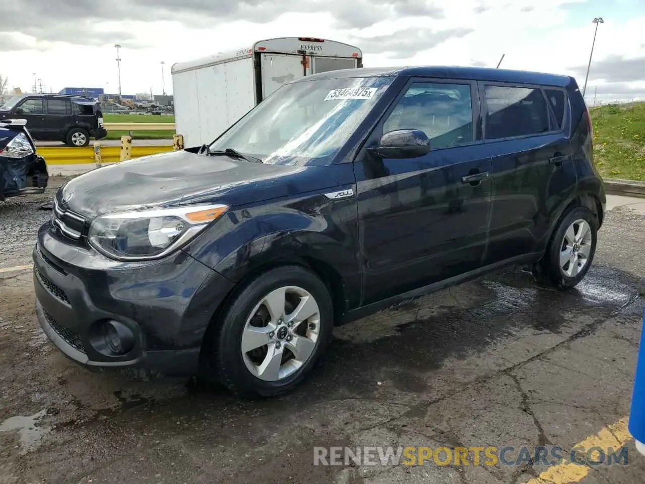 1 fotografías del automóvil dañado KNDJN2A20K7690151 KIA SOUL 2019