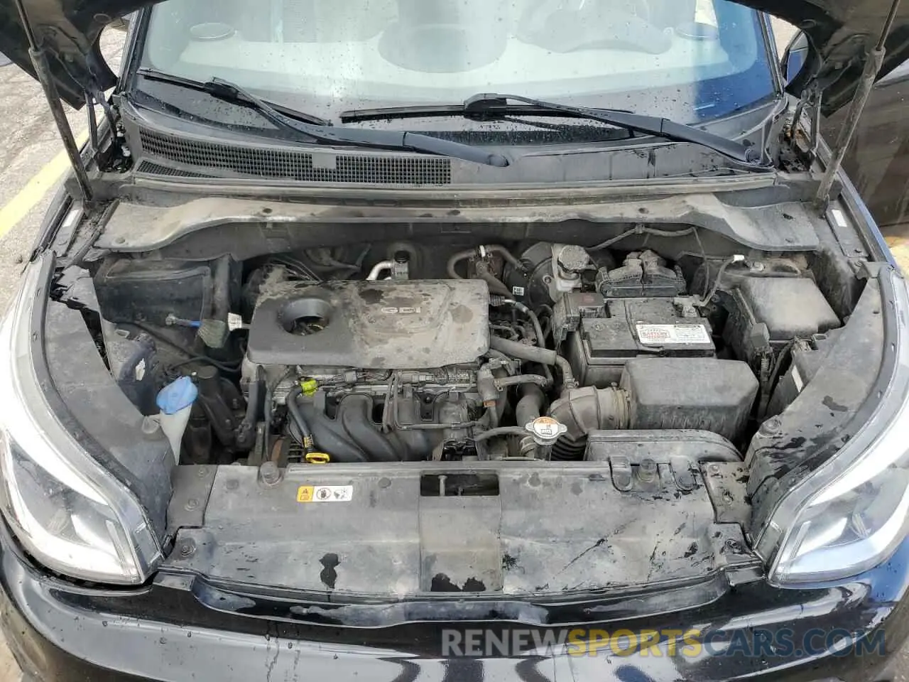 12 fotografías del automóvil dañado KNDJN2A20K7690151 KIA SOUL 2019