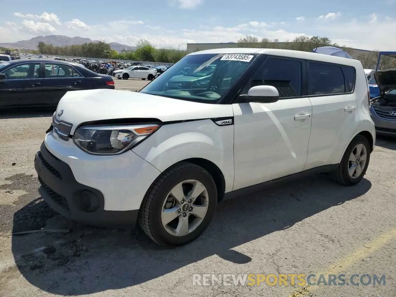 1 fotografías del automóvil dañado KNDJN2A20K7910436 KIA SOUL 2019