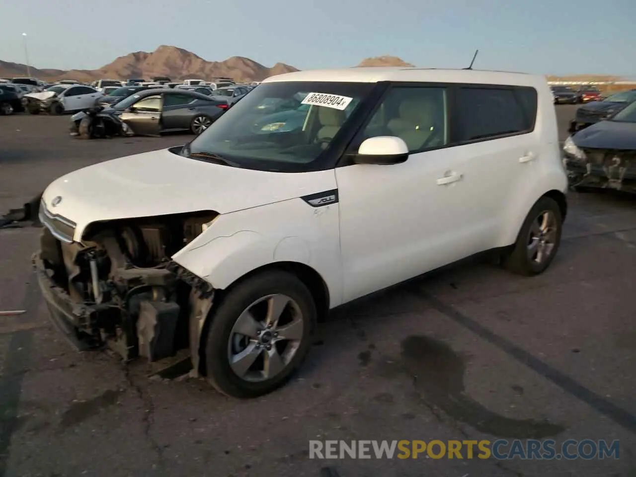 1 fotografías del automóvil dañado KNDJN2A21K7025730 KIA SOUL 2019
